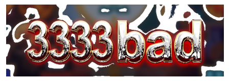 3333bad logo